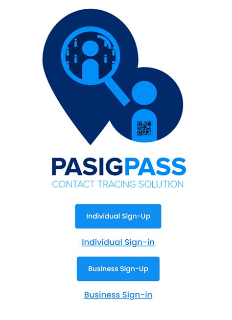 pasig pass login registration